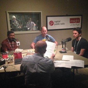 ESA2014 SciCafe speakers at Capital Public Radio