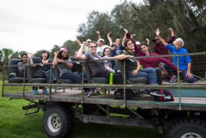 Picture of SEEDs students on a field trip.