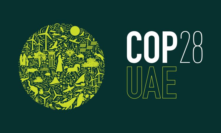 Official logo of COP 28 in the UAE.