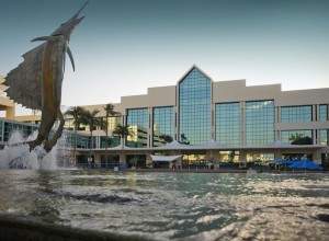 BCCC Front Day fish fountain