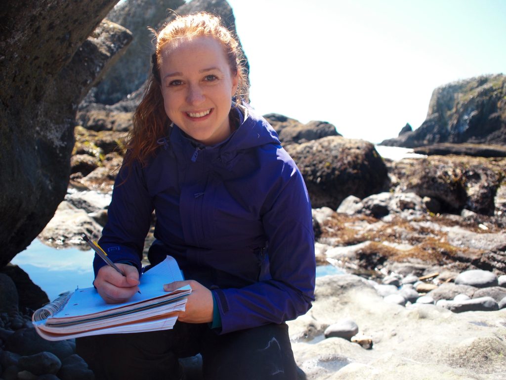 Portrait image of Barbara Spiecker in field study.