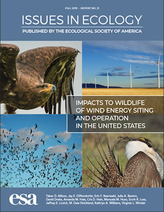 Cover image for the publication, Issues in Ecology.